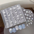 3D Seaside Nail Mould Silicone DIY Shell Conch Starfish Nail Art