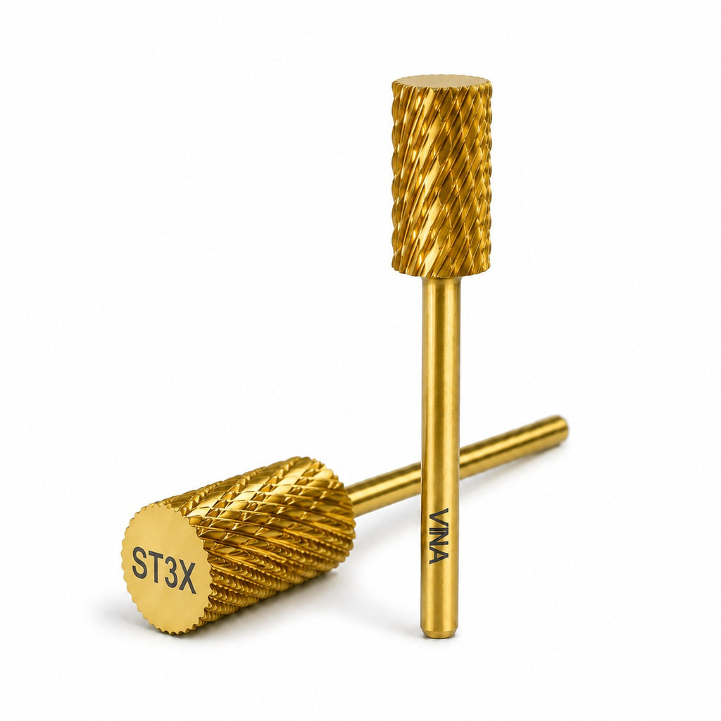 VINA Drill Bit - Large Barrel - Gold