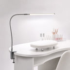 Professional Flexible LED Clamp Table Lamp – USB Powered, 360° Adjustable