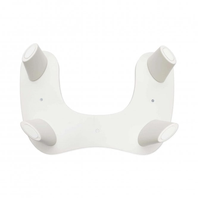 U-Shape Nail Arm Rest - White