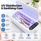 UV Disinfection & Sanitising Case – Nail, Beauty & Salon Tool Cleaner