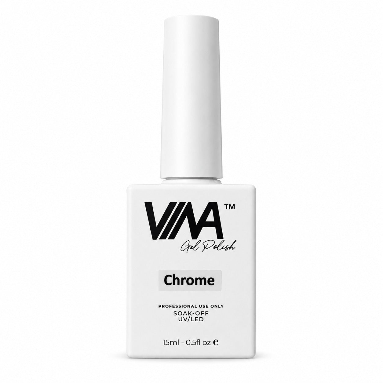 VINA Gel Polish Essentials 15ml - Chrome No Wipe Top Coat