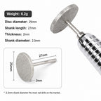 VINA Diamond-Coated Stainless Steel Pedicure Disc Bit